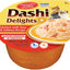 INABA INABA CAT DASHI DELIGHTS (Chicken with Tuna & Salmon) 1 Pack (70 g) current Canpet package