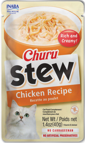 INABA INABA CAT Churu STEW (Chicken) 1 Pack (40 g) current Canpet package