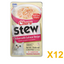 INABA INABA CAT Churu STEW (Chicken with Salmon) 12 Pack (12 × 40 g) X12 quantity-marked product image