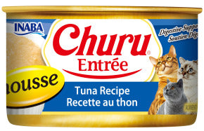 INABA INABA CAT Churu ENTREE MOUSSE (Tuna) - 85 g 1 Pack (85 g) current Canpet package