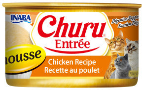 INABA INABA CAT Churu ENTREE MOUSSE (Chicken) - 85 g 1 Pack (85 g) current Canpet package