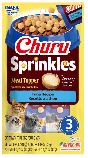 INABA INABA CAT Churu SPRINKLES (Tuna) 1 Pack (30 g) current Canpet package