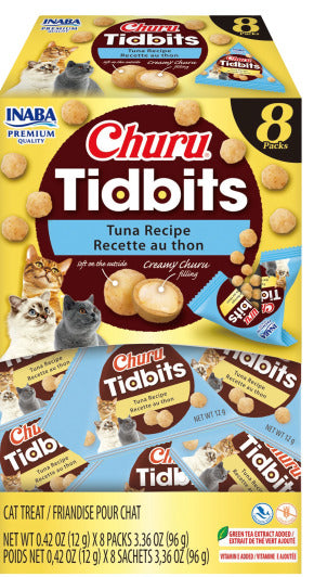 INABA INABA CAT Churu TIDBITS (Tuna) 1 Pack (96 g) current Canpet package