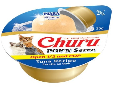 INABA CAT Churu POP'N SERVE Tuna single-cup product image from Can-Pet listing