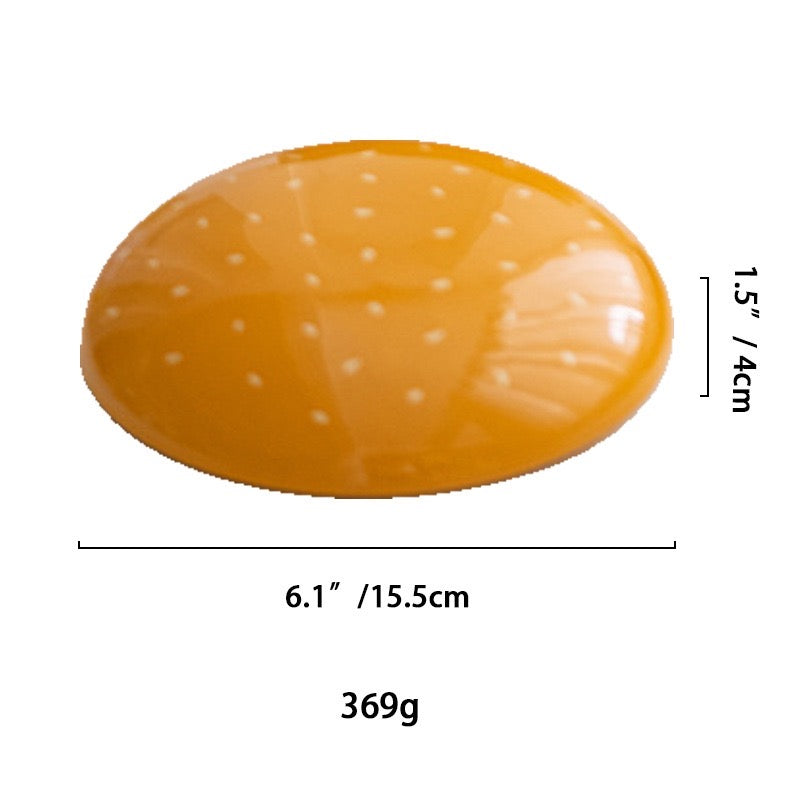 Burger Ceramic Pet Bowl Series