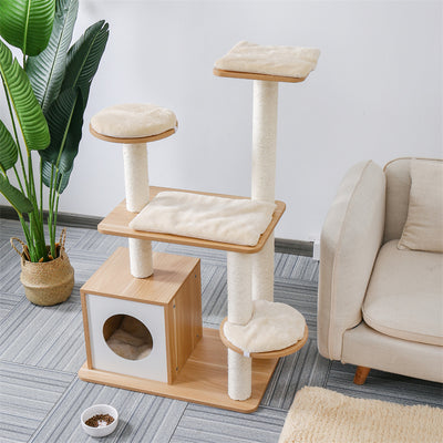 PAWZ Road Multi-Level Modern Cat Tree  115CM