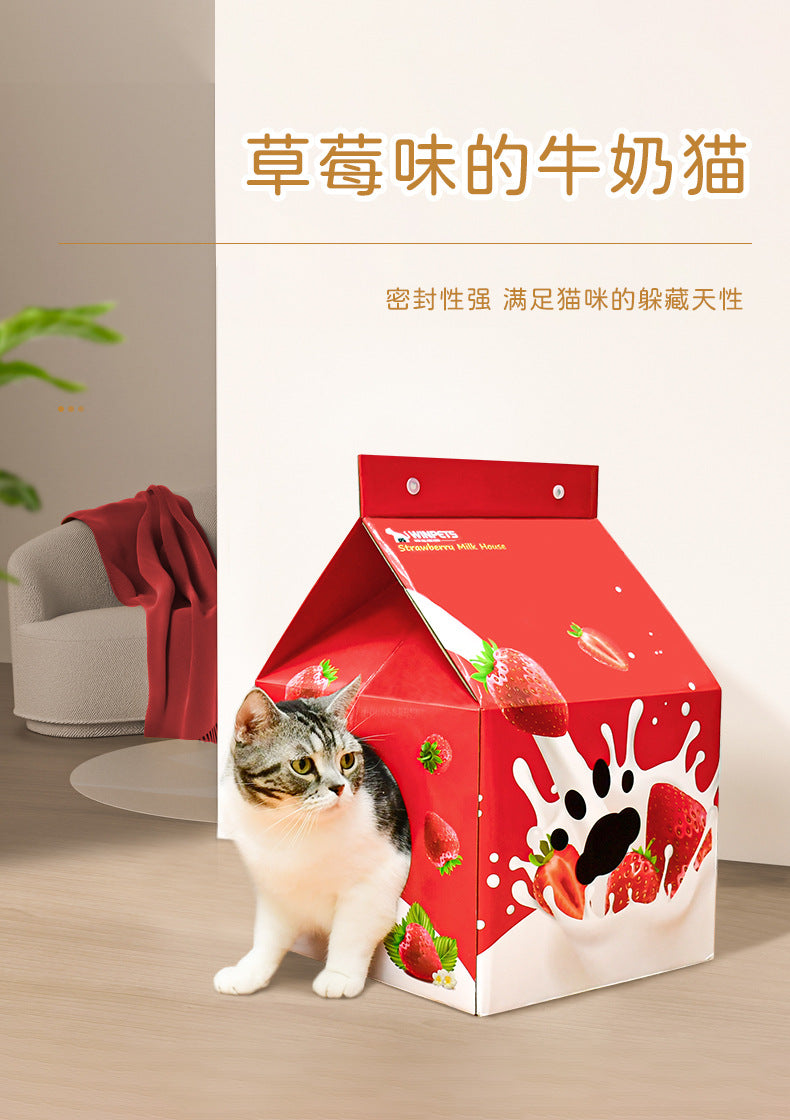 Deku 牛奶盒猫抓板