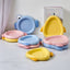 Colorful Ceramic Fish-Shaped Pet Plates