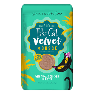 Tiki Cat® Velvet Mousse™ Tuna & Chicken Wet Cat Food