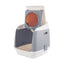 PAKEWAY TOMCAT Free Cabin Litter Box - Grey product image 2