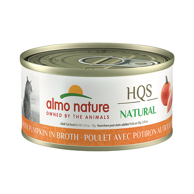 ALMO NATURE HQS Natural Chicken with Pumpkin in broth Cat Food