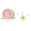 VETRESKA GRAPEFRUIT KITTY KOVE LITTER BOX