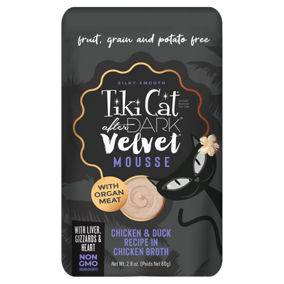 Tiki Cat® After Dark™ Velvet Mousse Chicken & Duck Recipe Wet Cat Food