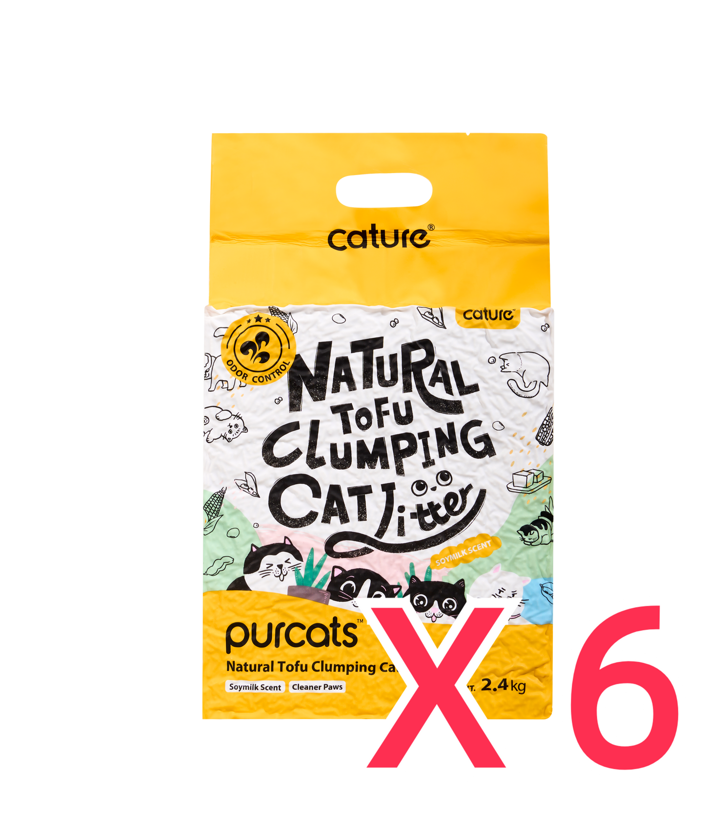 CATURE Milk Tofu Clumping Cat Litter 2.4kg