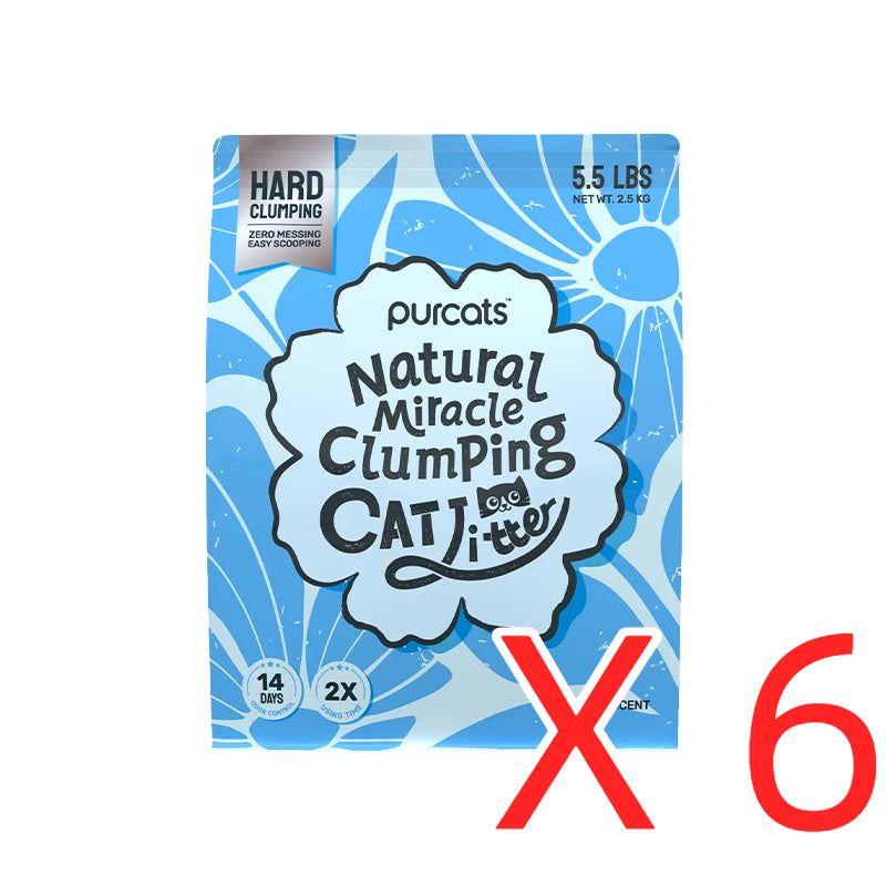 CATURE Natural Miracle Clumping Cat Litter Chamomile