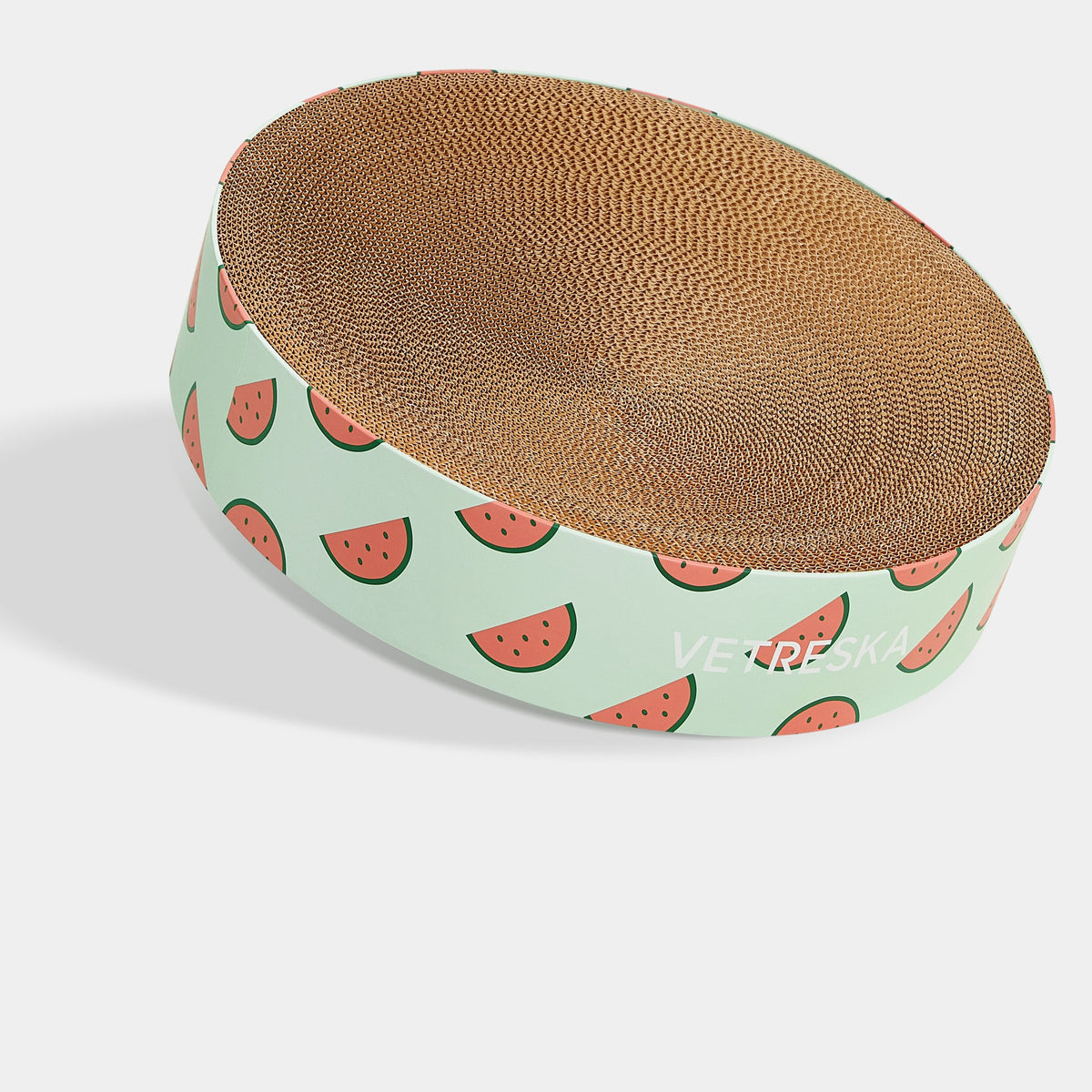 REVISED | Vetreska Watermelon & Peach Cat Scratching Bed | Batch repair 2026-09-10 [Gallery: Comparison]
