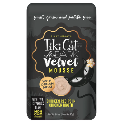 Tiki Cat® After Dark™ Velvet Mousse Chicken Recipe Wet Cat Food