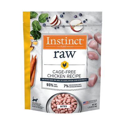 INSTINCT® CAT FOOD RAW FROZEN BITES CAGE-FREE CHICKEN RECIPE