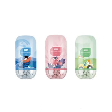 CATURE Fresh Scent Beads cat litter deodorizer three scent bottles