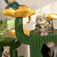 HONEYPOTCAT Luxe Cactus Bloom Cat Tree - 162cm
