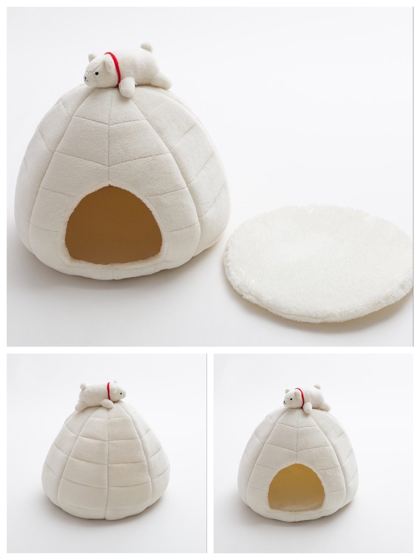 North Pole Bear Series Pet Bed