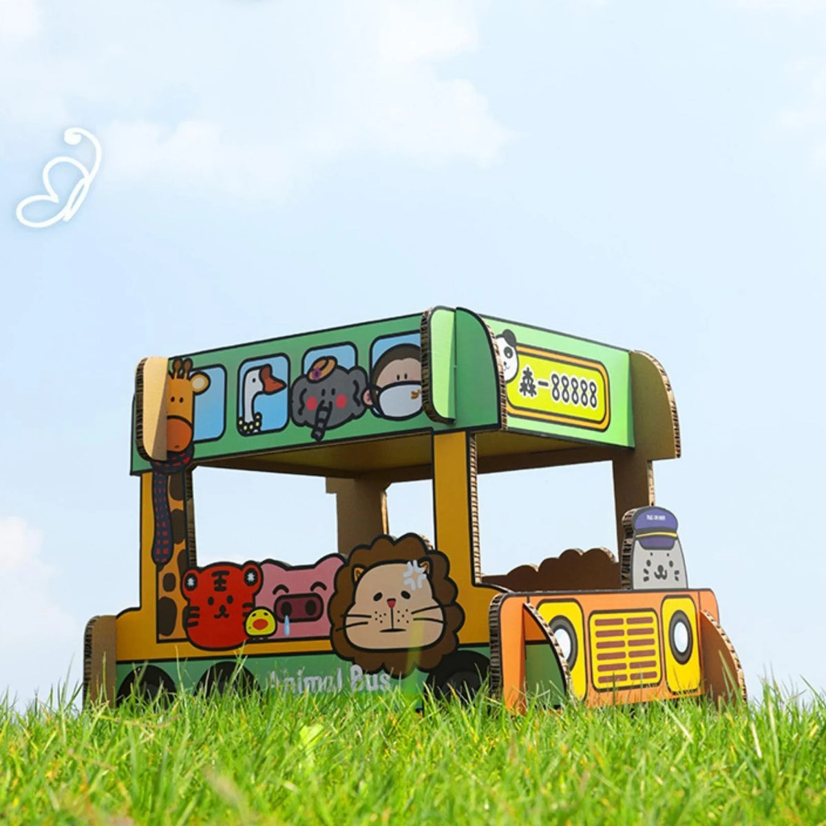 REVISED | TinyPet Double-Decker Animal Bus Cat Scratcher | Batch repair 2026-09-10 [Gallery: Comparison]