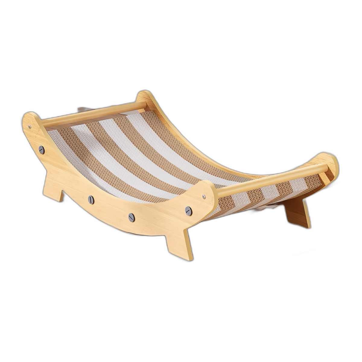 REVISED | Curved Cat Scratcher Lounge Bed - 3 Styles | Pure white exact cutout recheck 2026-09-10 [Gallery: Comparison]