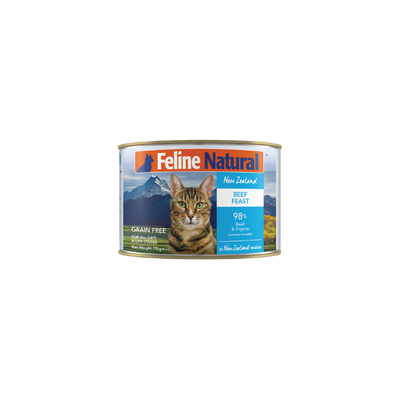 FELINE NATURAL™CANS  Beef Feast Canned Cat Food