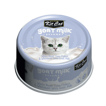Kit Cat White Meat Tuna Flakes & Whitebait With Goat Milk product image 1