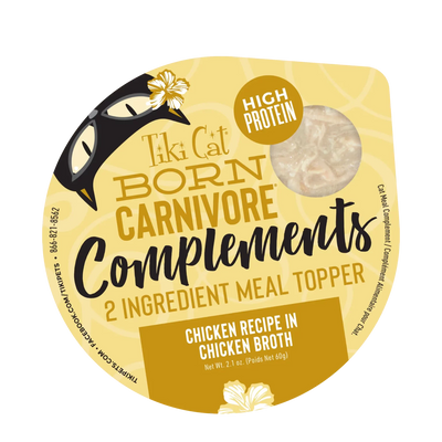 Tiki Cat® Born Carnivore® Complements Chicken Cat Meal Toppers