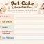 Pet Cake，Pet Birthday Cake, Pet Cake，Dog&Cat Birthday Cake