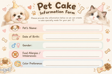 Rotating Mini Pet Cake，Pet Birthday Cake, Pet Cake，Dog&Cat Birthday Cake