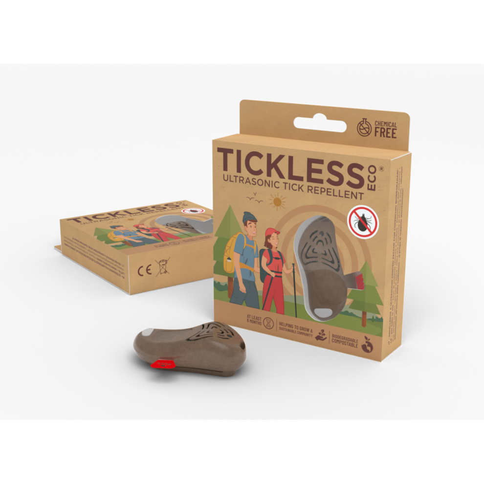 TICKLESS® ECO Human  Ultrasonic Tick Repellent - Brown