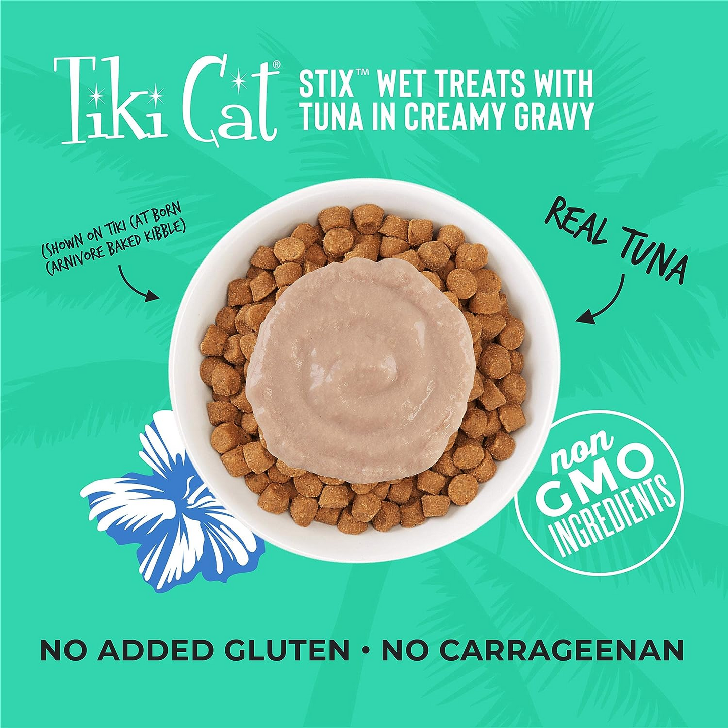Tiki Cat Stix® Tuna Mousse 6ct Single Serve Pouches Wet Cat Treats