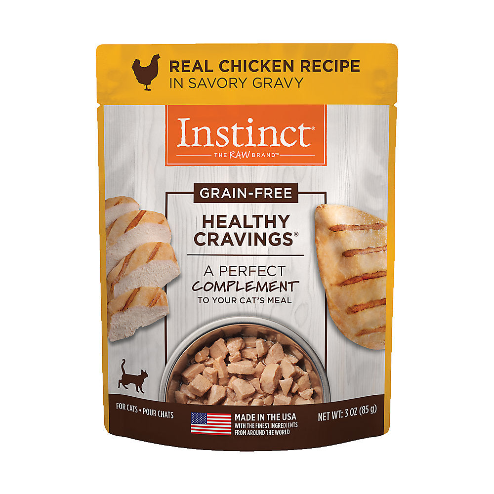 INSTINCT® CAT FOOD HEALTHY CRAVINGS REAL CHICKEN RECIPE