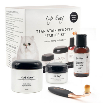 EYE ENVY CAT TEAR STAIN REMOVER STARTER KIT WITH SMALL PROPOWDER BRUSH product image 1