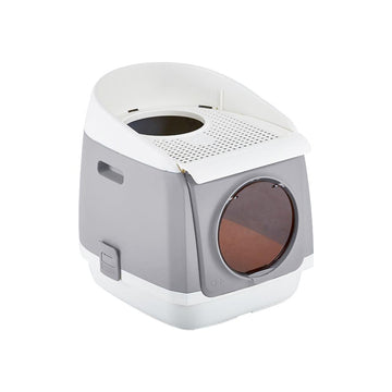 PAKEWAY TOMCAT Free Cabin Litter Box - GREY product image 1