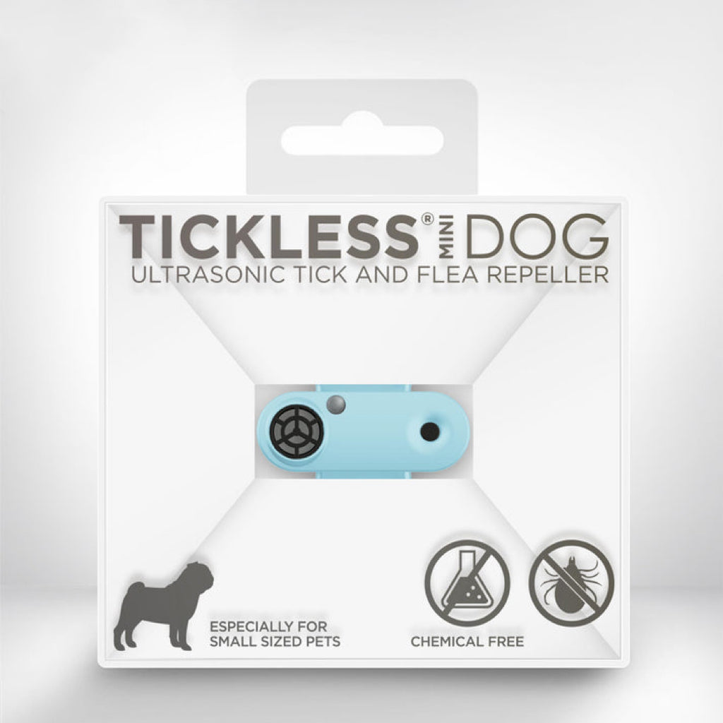 TICKLESS® Mini  Rechargeable Ultrasonic Tick and Flea Repellent - Baby Blue