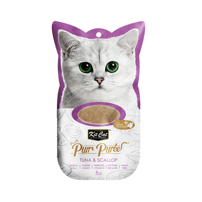 Kit Cat Purr Puree Tuna & Scallop