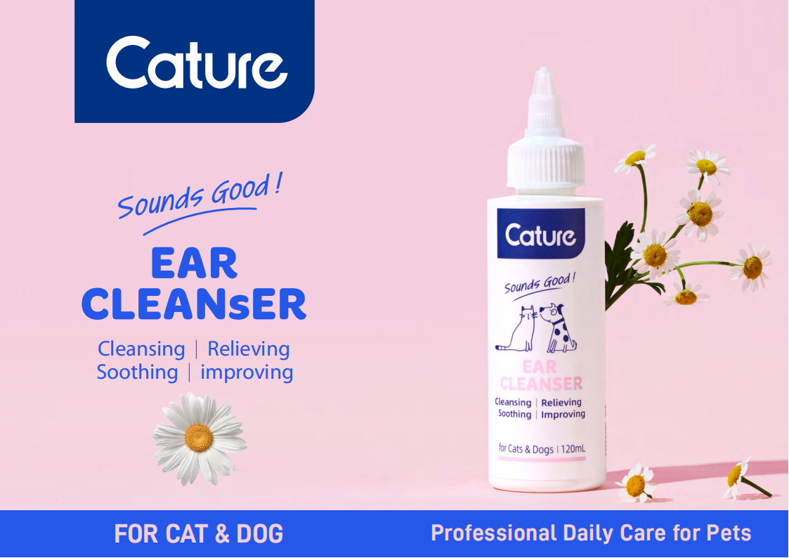 CATURE - Purelab Cat and Dog Ear Cleanser 120ml