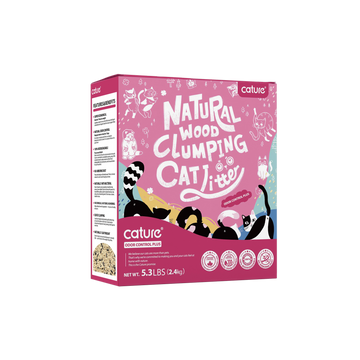 CATURE Natural Wood Clumping Odor Control Plus 2.4 KG product image 1