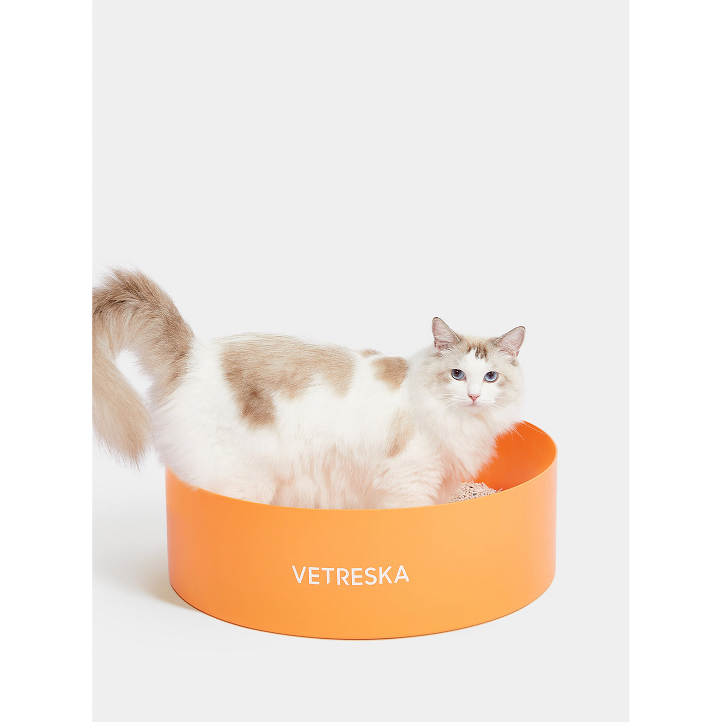 VETRESKA TANGERINE CAT LITTER BOX