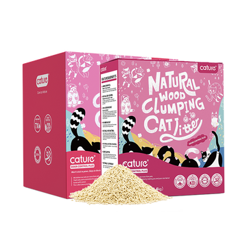 CATURE Natural Wood Clumping Odor Control Plus 8KG product image 2