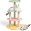 VETRESKA Cat Tree Cat Tower 38.6'' for Indoor Cats with Sisal Covered Scratching Posts and Sweetheart Shape Platform, Multi-Level Cat Tower Activity Center Furniture for Kittens Cats and Pets