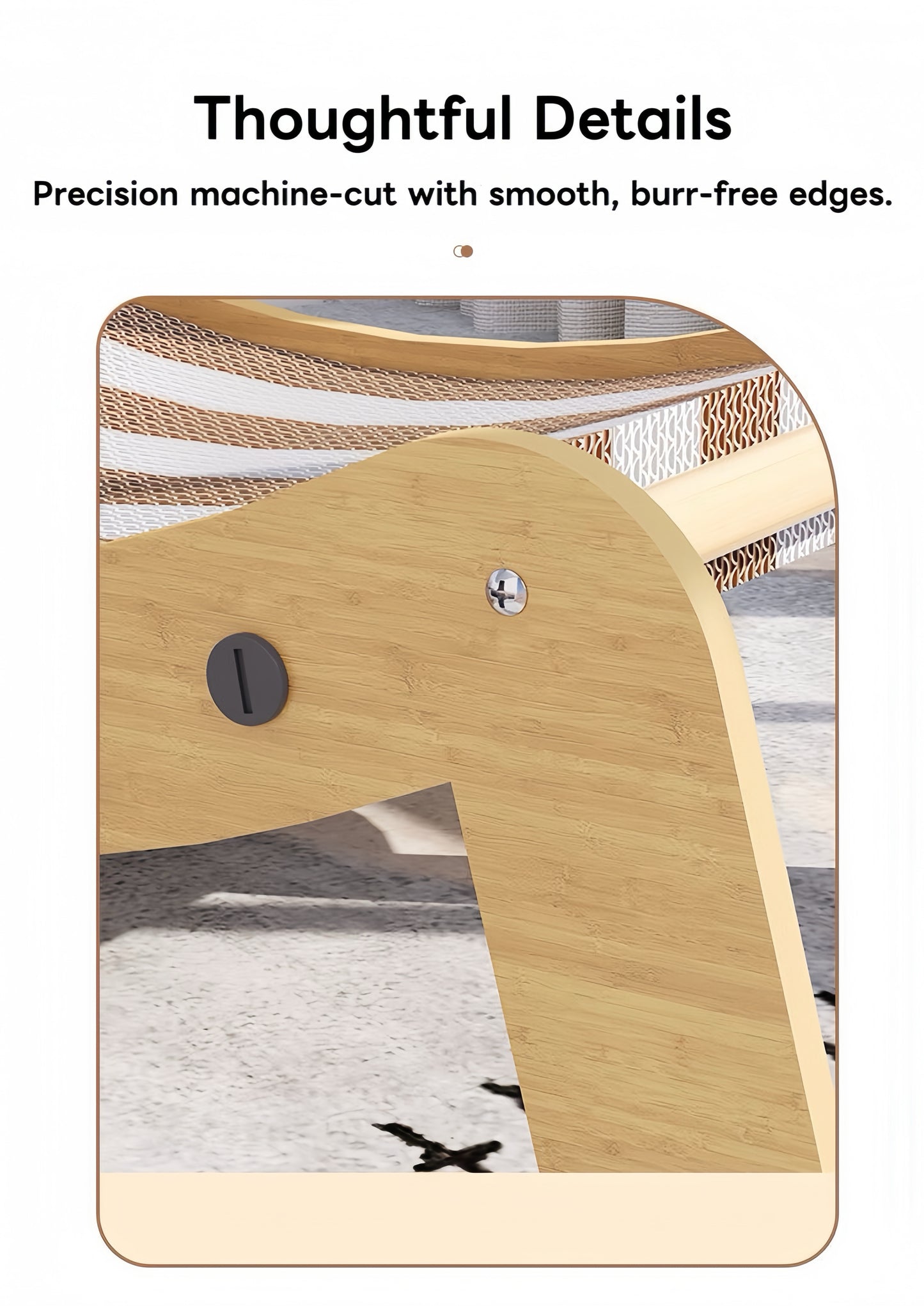 Cat Scratcher Training Toy Sturdy Cat Lounge Bed for Rest Play Grinding Claw Cat Scratch Ball | Pet Supplies | Cat Supplies | Furniture & Scratchers