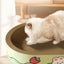 Oval Shape Cat Scratching Cardboard - Cat Scratch Pad Corrugated Lounge | Cardboard Bowl Nest Cat Scratcher | Cat Pad Board Scratcher | Cat Scratcher