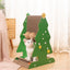 Cat Scratcher Kitten Scratching Post, Xmas Tree Pet Toy with Balls Climbing Frame, Cat Scratching Post for Adults Large Cats