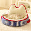 Indoor Cat Bed Warm Soft Comfortable Cute Design Washable Plush Pet Bed Dog Calming Bed Indoor Cat Bed Indoor Pet Bed Washable Dog Bed for Autumn Winter