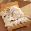 Customized Wooden Pet Bed Personalized Sleeping Habitat for Cat Dog or Rabbit