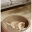 Roundl Shape Cat Scratching Cardboard - Cat Scratch Pad Corrugated Lounge | Cardboard Bowl Nest Cat Scratcher | Cat Pad Board Scratcher | Cat Scratcher